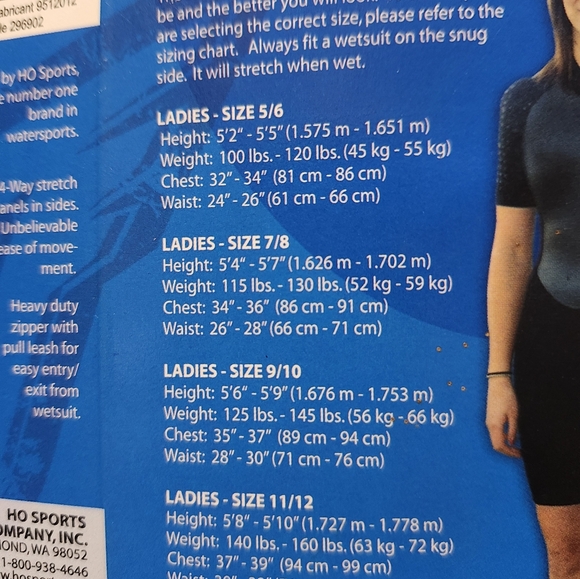 Women's HD Bodysuit size 7-8 - Picture 5 of 6